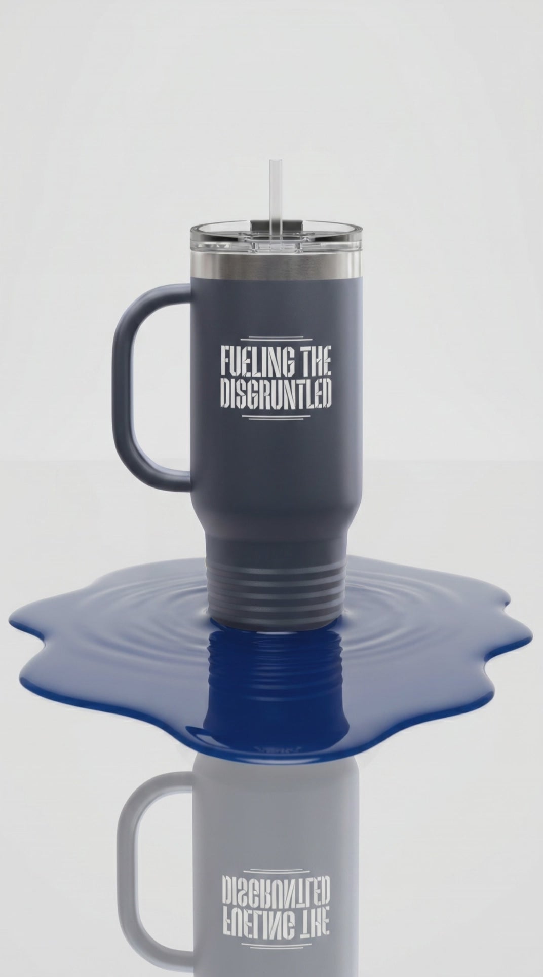 40oz Insulated Travel Mug — D.O. Outdoor Supply Tumbler with Handle