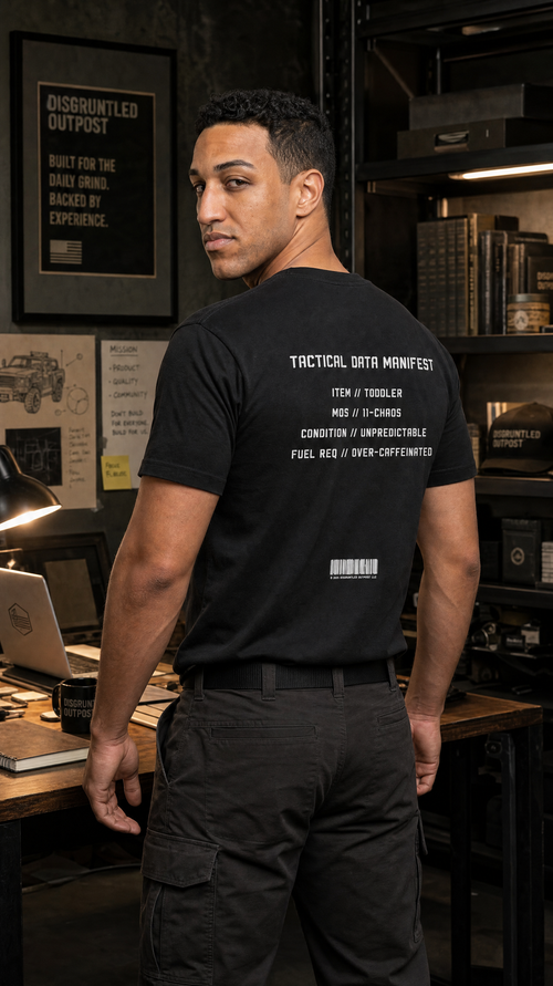 Disgruntled Outpost Core Brand graphic tee